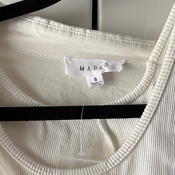 NWT Mable SERENA ASYMMETRIC LAYERED SHIRT DRESS small - Picture 11 of 13